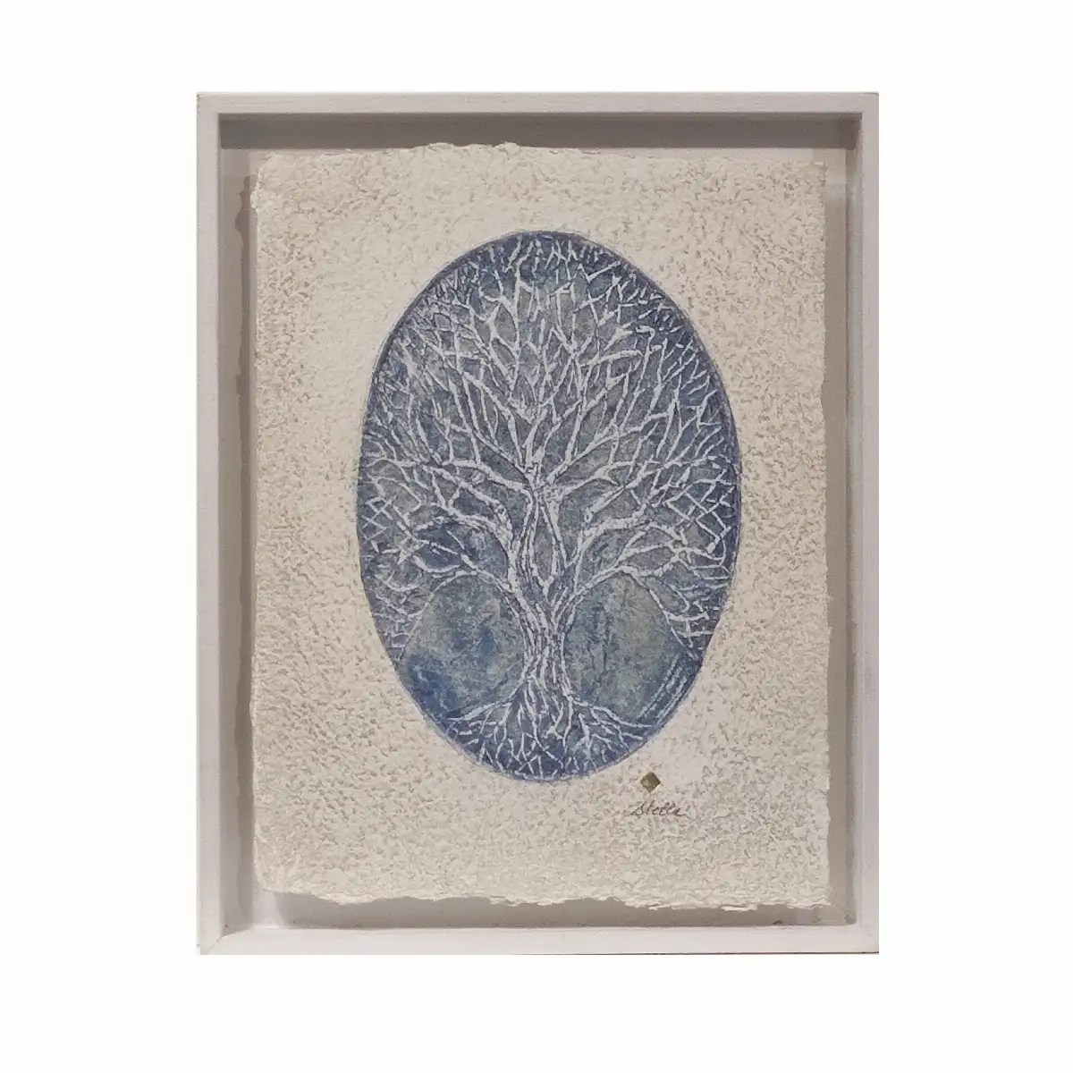 Arbre de vie gris blue